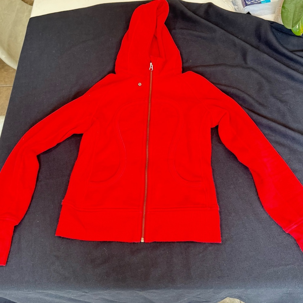 lululemon athletica Red Hoodie